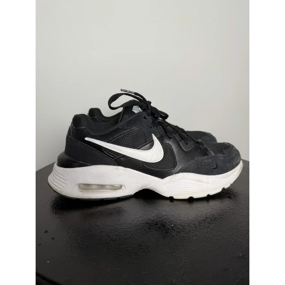 New Women's Size 11 Black‎ White Nike Air Max Fusion Running Shoes CJ1671 003